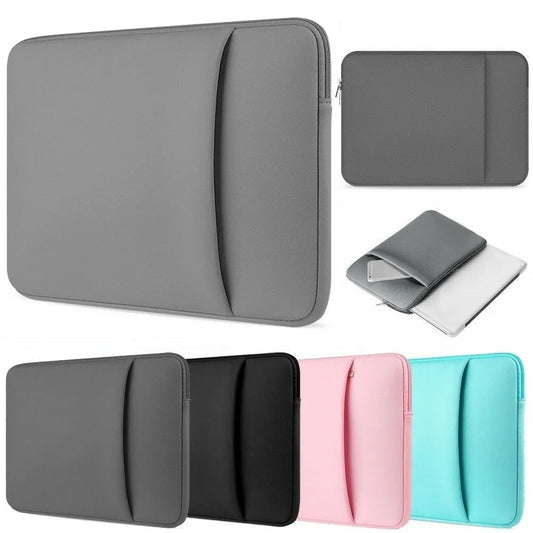 Laptop Bag Case for MacBook Air, Pro, Xiaomi, Lenovo, Asus, Dell, HP - Protective Sleeve for 11, 13, 14, 15-inch Notebooks