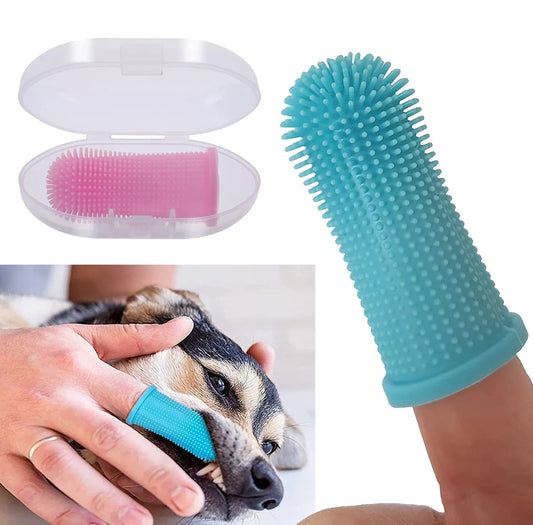 Soft Silicone Pet Toothbrush Providing Unmatched Dental Care for Dogs and Cats