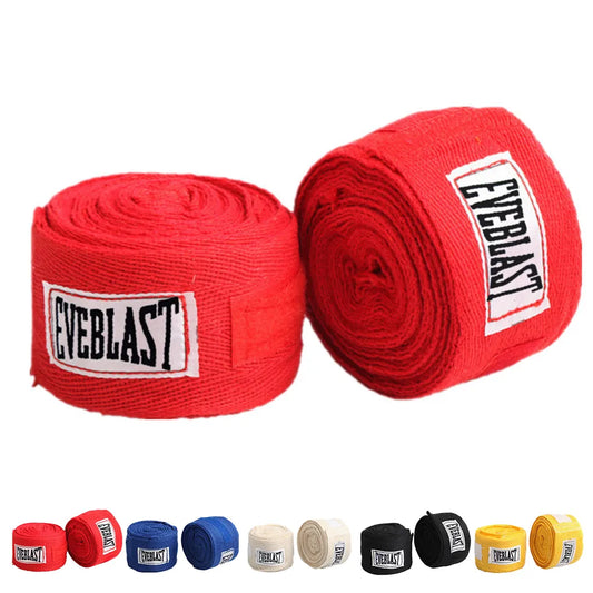 Cotton Sports Strap Boxing Bandage - Hand and Wrist Wraps for Muay Thai, Taekwondo, and Training