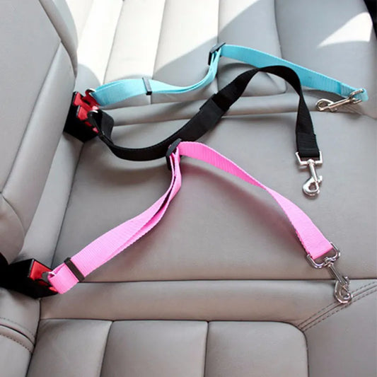 Adjustable Pet Car Seat Belt for Safe and Comfortable Travel